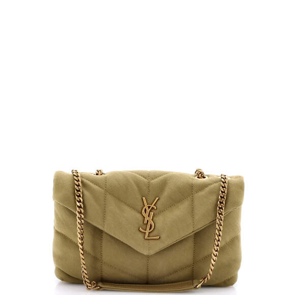 Saint Laurent Handbags - Saint Laurent Mini Loulou Puffer Shoulder Bag Quilted Canvas